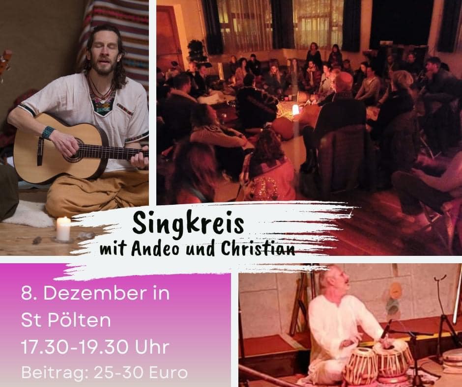 Singkreis mit Andeo im Agartha Zentrum