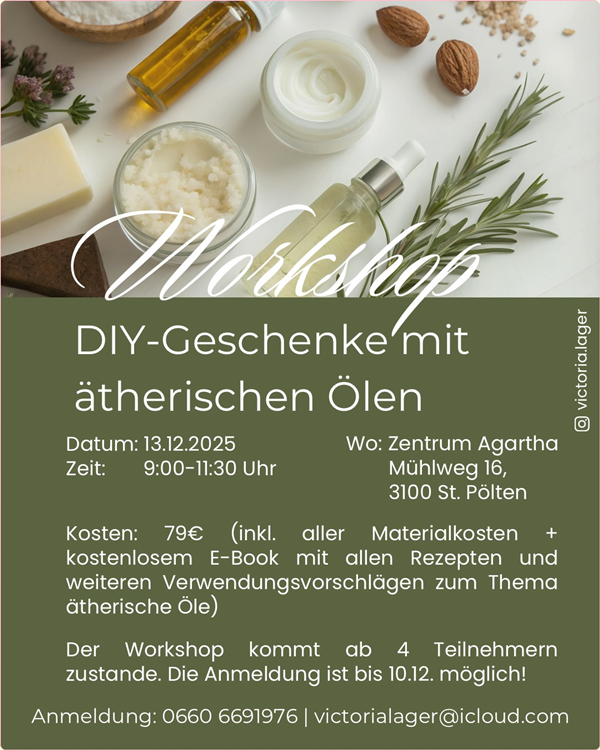 Workshop mit Victoria Lager im Agartha Zentrum